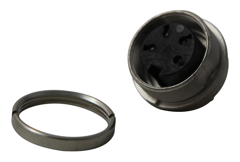 T 3303 100.. SOCKET, REAR PANEL MNT, C091A, 4WAY AMPHENOL SINE/TUCHEL