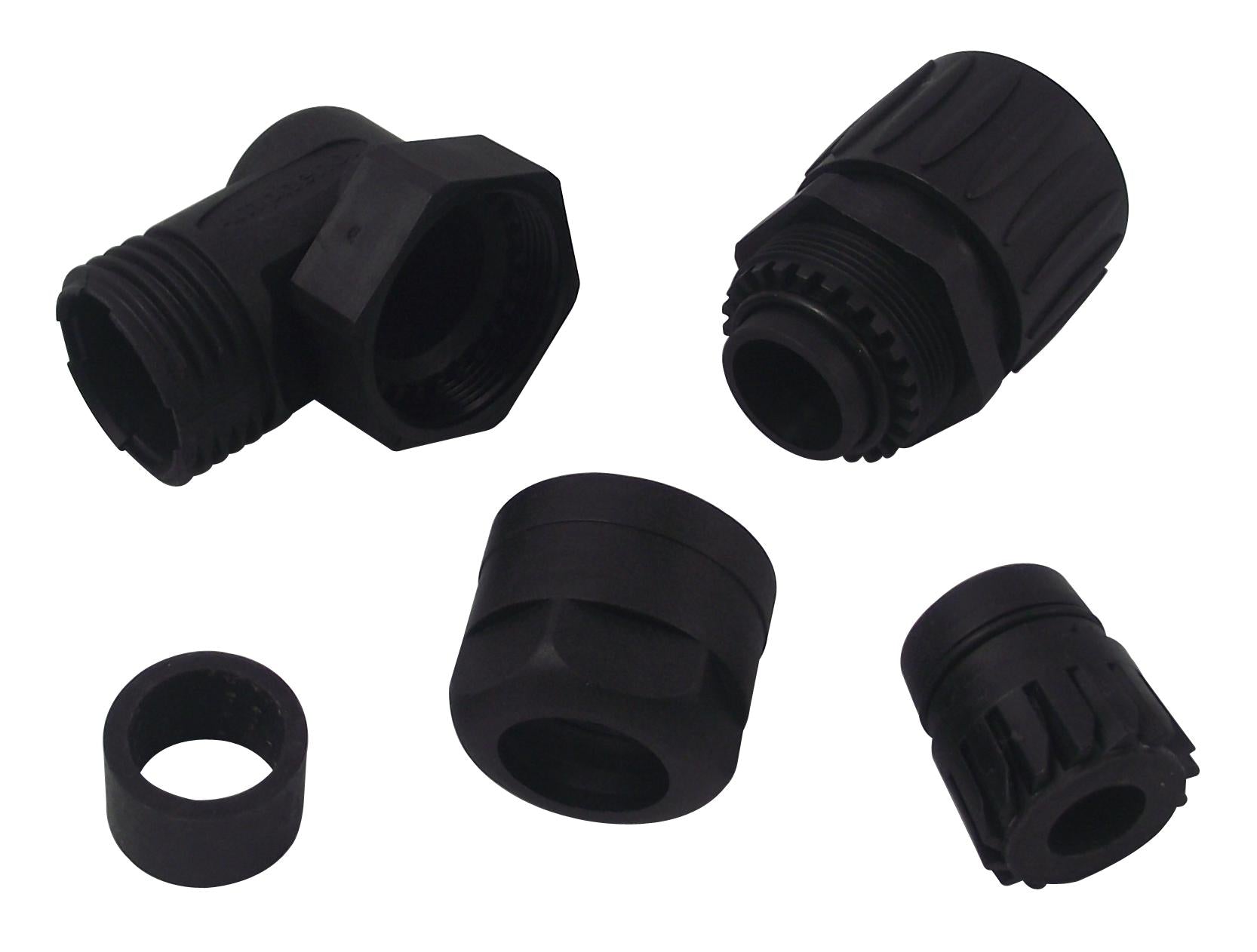 C016 30F006 100 12.. SOCKET, FREE, R/A, ECOMATE, 6+PE AMPHENOL SINE/TUCHEL