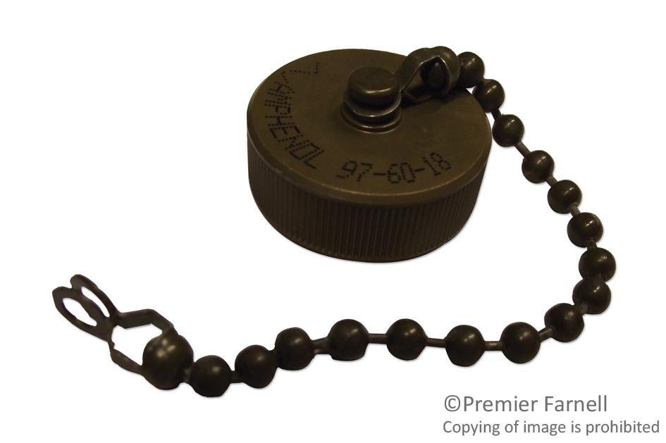 9760-18 DUST CAP, RECEPTACLE, SIZE 18 AMPHENOL SINE/TUCHEL