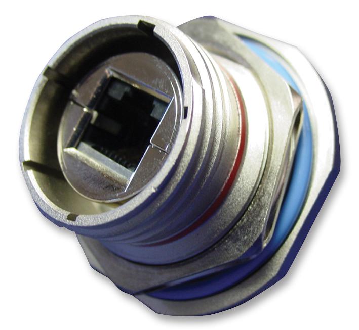 RJFTV71G ENET ADAPTOR, RJ45, JACK, 8P8C, CAT5E AMPHENOL SOCAPEX