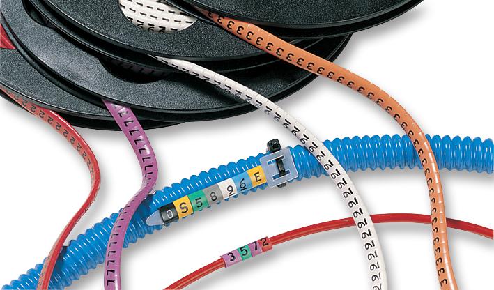 531-07728 MARKER, OVALGRIP, BLK, 0, PK1000 HELLERMANNTYTON