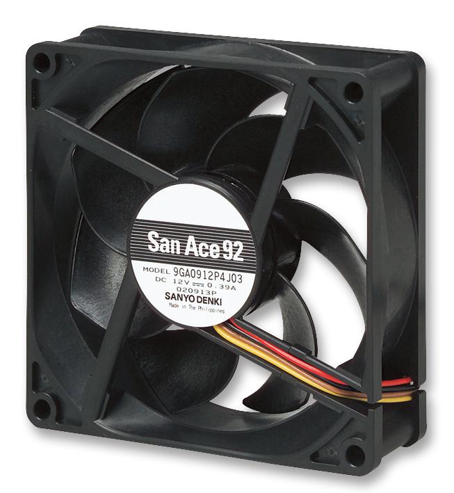 9GA0924P4G03 FAN, LOW POWER, 92X25MM, 24V SANYO DENKI