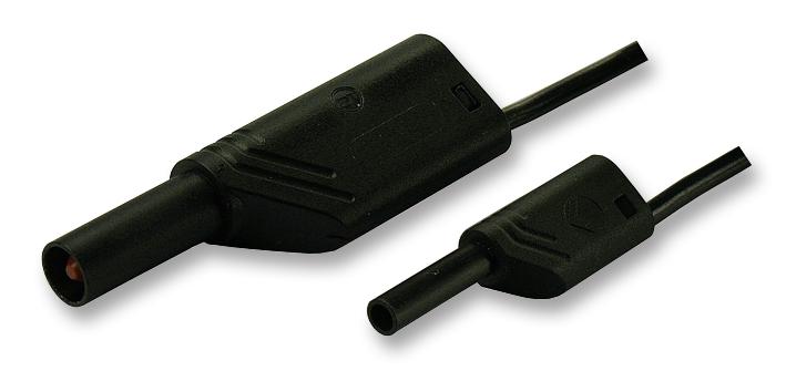 975163101 TEST LEAD, RED, 1M, 1KV, 10A HIRSCHMANN TEST AND MEASUREMENT