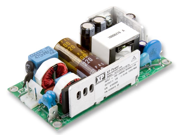 CLC125US24 AC/DC, 125W, 2"X4" SINGLE OUTPUT 24V XP POWER