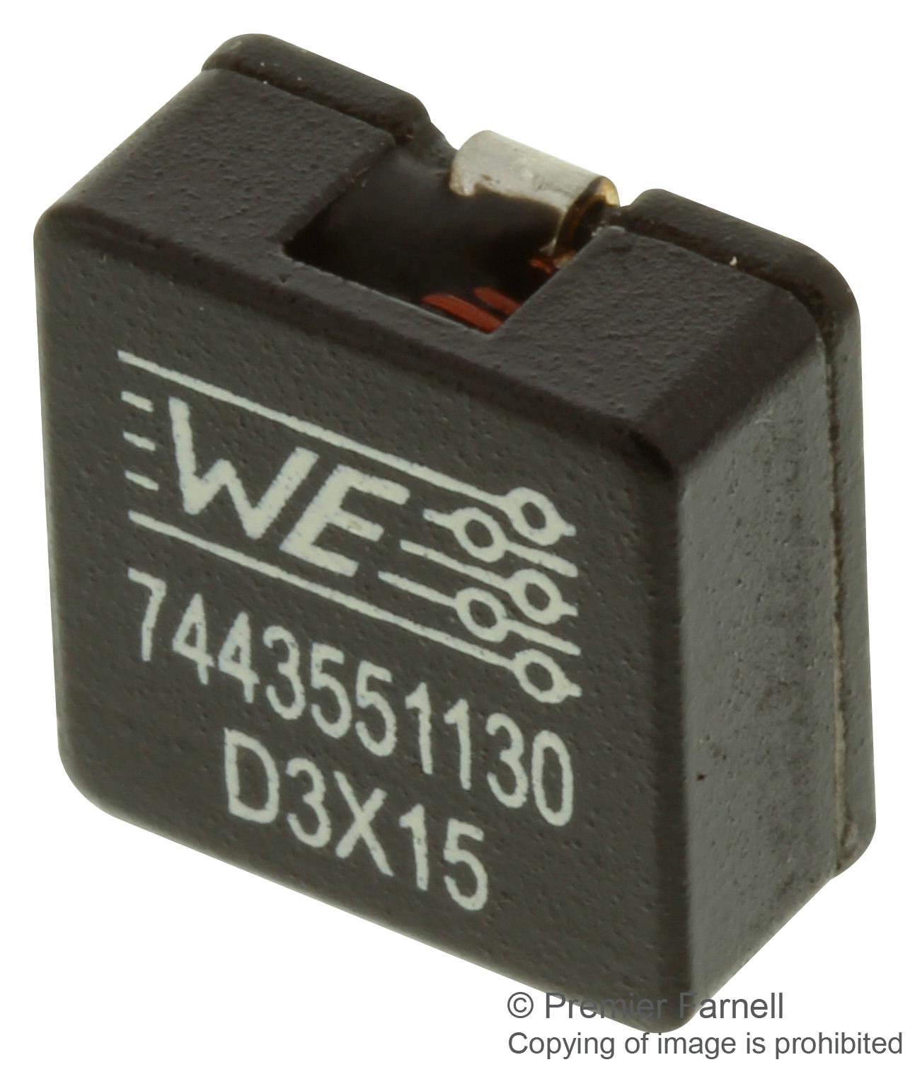 7443551130 INDUCTOR, 1.3UH 20% 25A, HCI 1365 WURTH ELEKTRONIK