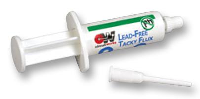 CW8700 FLUX, LEAD FREE, TACKY, 3.5G SYRINGE CHEMTRONICS