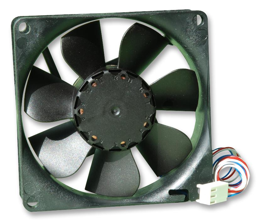 3412N/2GLLE-453 FAN, PC, W/CONN, 92MM 12VDC EBM-PAPST
