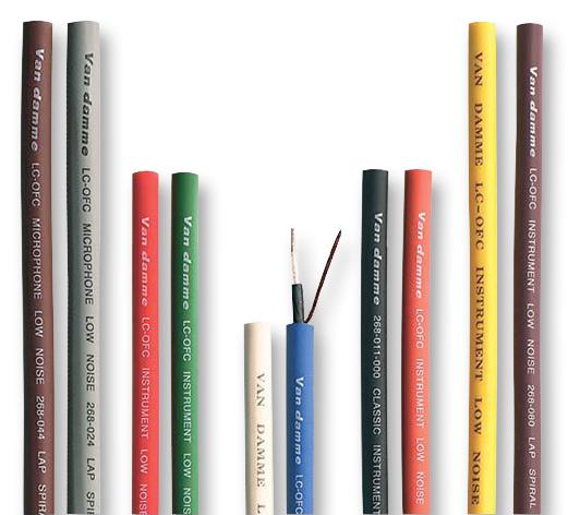 268011C CABLE, INSTRUMENT, BLACK, 100M VAN DAMME