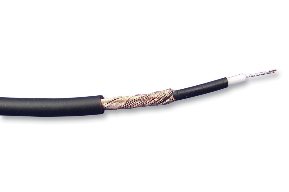 268005C CABLE, PHONO PATCH, BLACK, PER M VAN DAMME