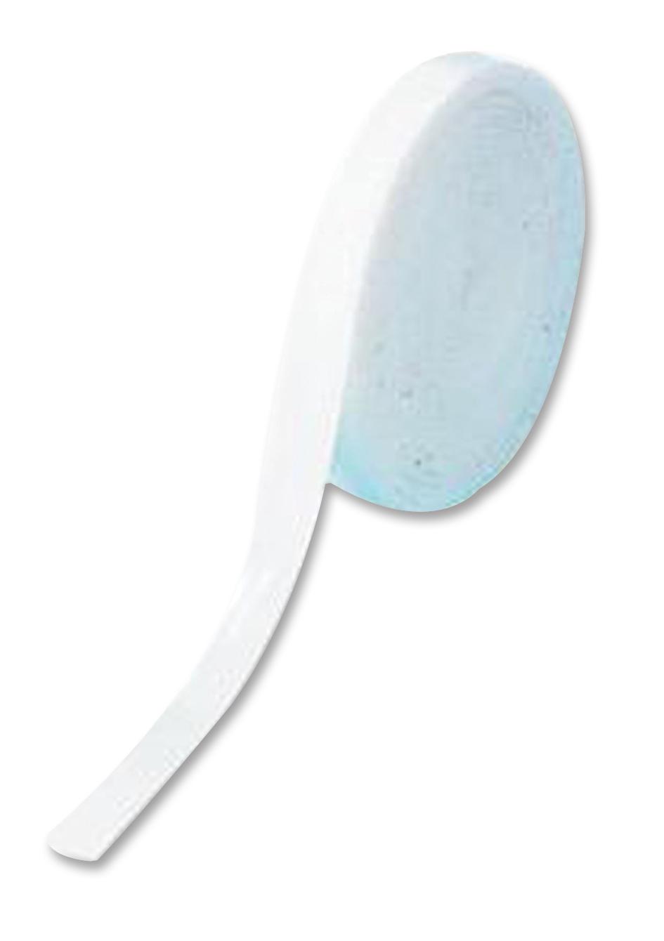 MP003258 HOOK AND LOOP TIE, WHITE, 20MM, 10M PRO POWER