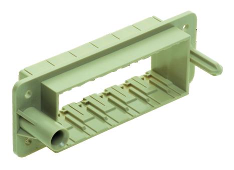 09 14 024 1711 DOCKING FRAME, FIXED, 6 MODULE HARTING