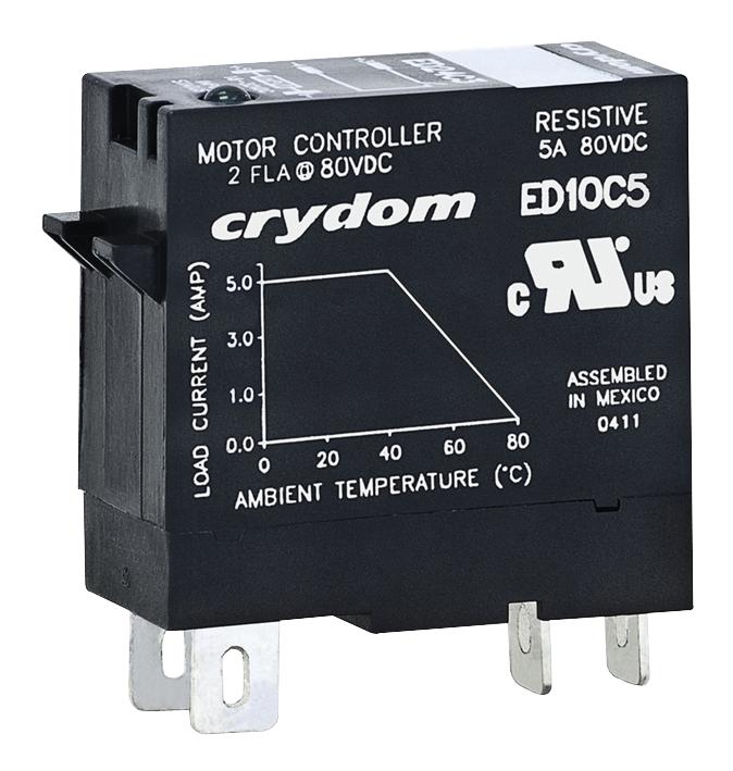 ED24D3 SSR, PLUG IN, 280VAC, 3A, 5-15VDC, ZC SENSATA/CRYDOM