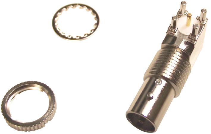 73415-2202 RF COAX CONN, BNC, JACK, 75 OHM, PANEL MOLEX