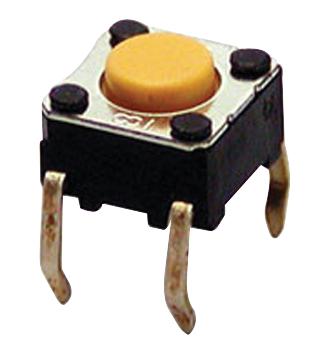 B3F1075 SWITCH, FLAT, 6X6X9.5, 260GF OMRON