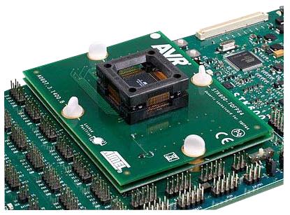 ATSTK600-SC19 SOCKETCARD, STK600, QFP144 / 0.5MM MICROCHIP