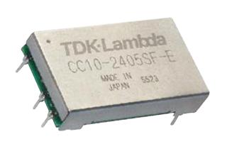 CC-10-2405SF-E DC/DC CONVERTER, 24V I/P,5V O/P, 10W TDK-LAMBDA