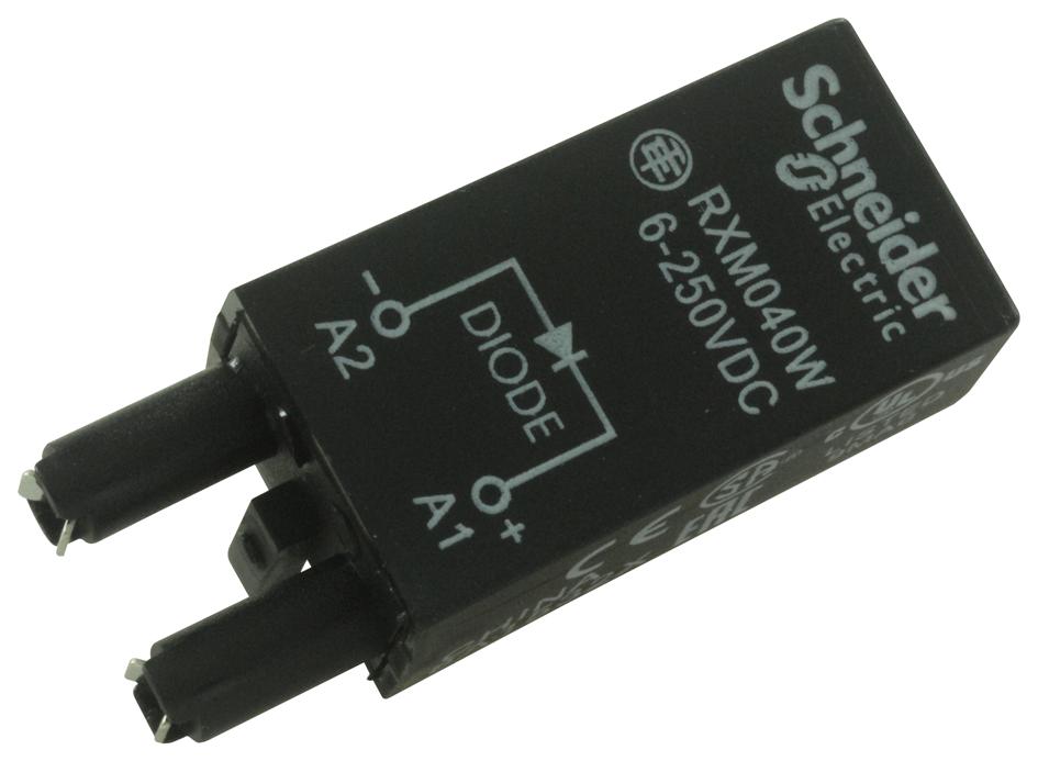 RXM040W MODULE, DIODE, 6-250V, FOR RXM SCHNEIDER ELECTRIC