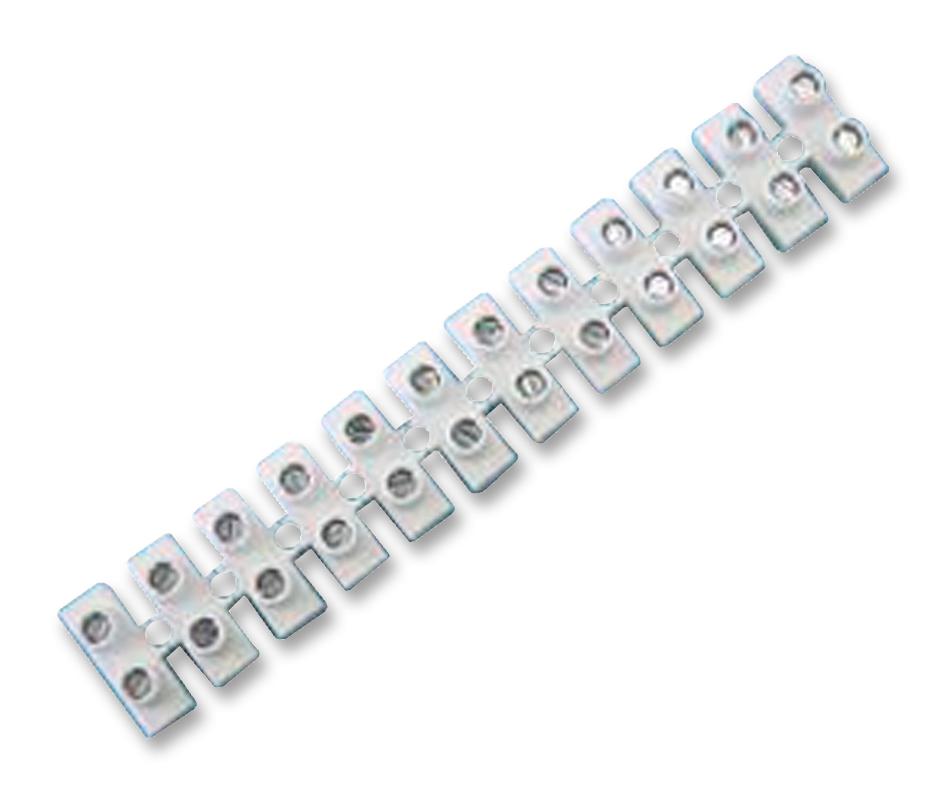 HYKS-07612PP TERMINAL BLOCK, BARRIER, 12POS HYLEC