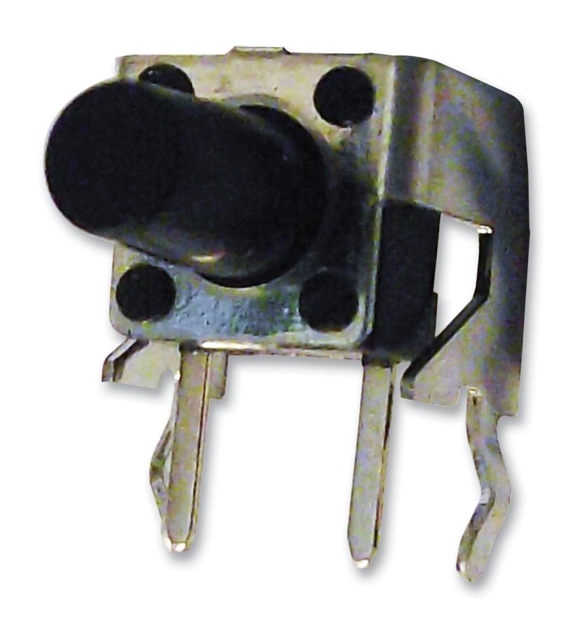 SKHHLQA010 SWITCH, TACTILE, 6X6MM, HORIZ, BLK ALPS ALPINE