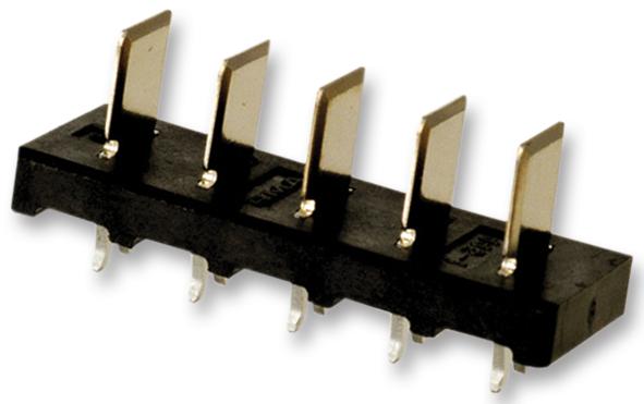 5787444-1 BATTERY CONTACT, BRASS, THROUGH HOLE AMP - TE CONNECTIVITY