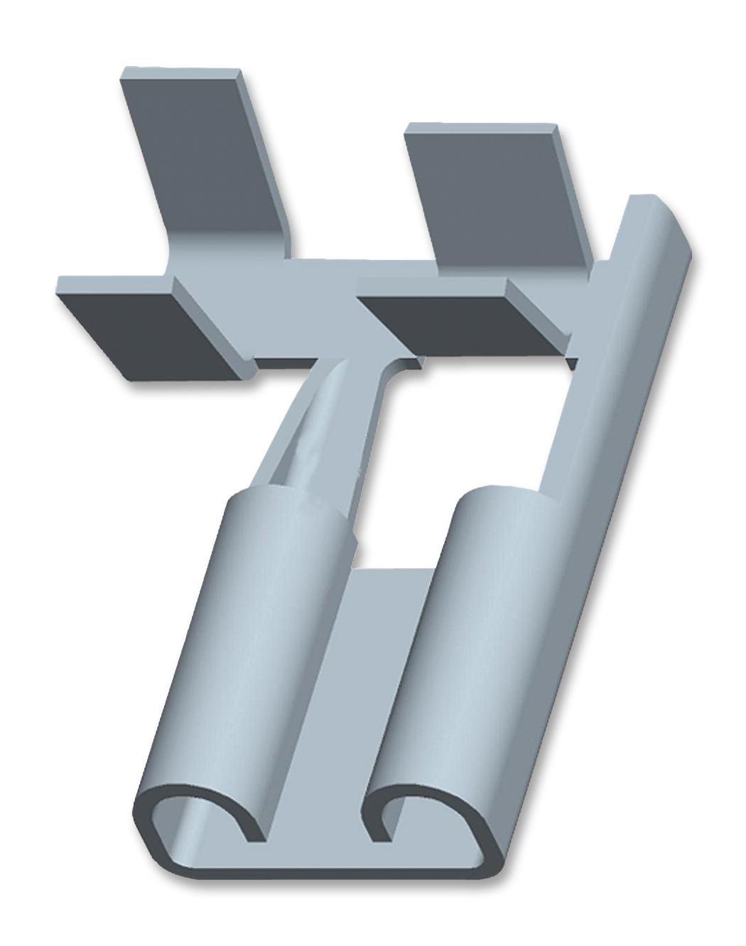 180464-2 CRIMP TERMINAL, FASTON, 13-17 AWG AMP - TE CONNECTIVITY