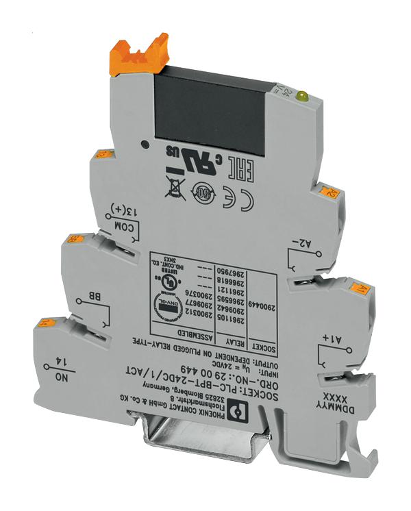 PLC-OPIT- 24DC/ 24DC/2/ACT PLC OPTOCOUPLER, D/RAIL, 24DC/24DC PHOENIX CONTACT