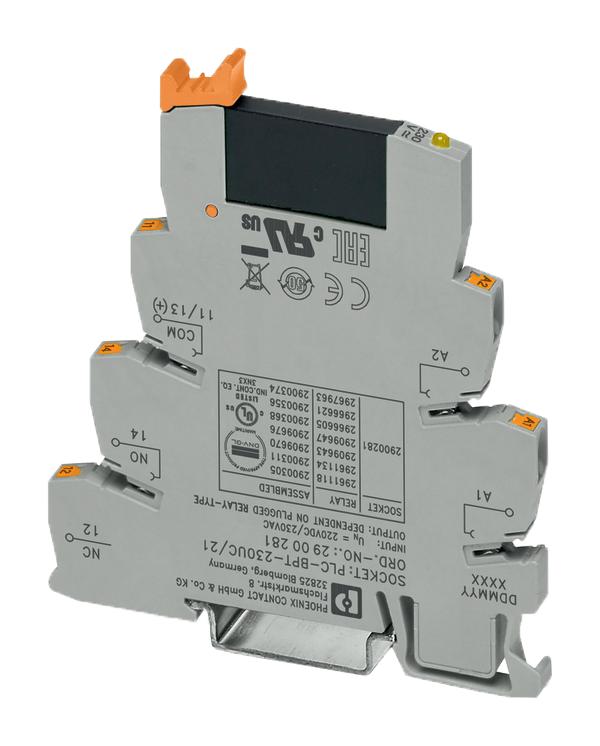 PLC-OPIT-230UC/230AC/1 PLC OPTOCOUPLER, D/RAIL, 230UC/230AC PHOENIX CONTACT
