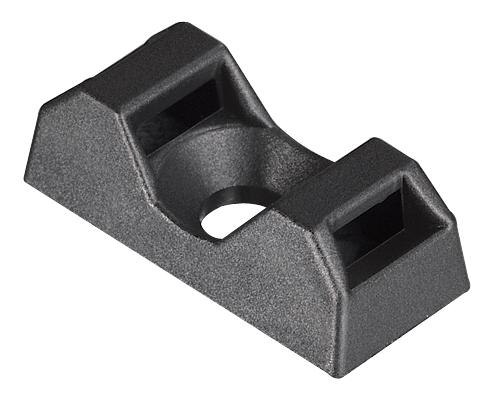 151-10930 TIE MOUNT, Q-SERIES, BLK, PK100 HELLERMANNTYTON