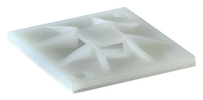 151-10905 TIE MOUNT, Q-TIE, 30X30MM, PK100 HELLERMANNTYTON