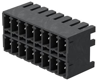 1040860000 TERMINAL BLOCK, HEADER, 16POS, TH WEIDMULLER