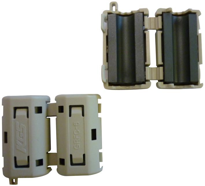 GRFC-13 FERRITE CORE, SPLIT, 13.5MM, 95OHM KE KITAGAWA
