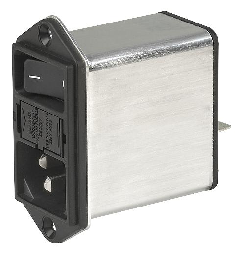 DD12.8121.111 INLET FILTER, IEC, C14, DD12, 8A SCHURTER