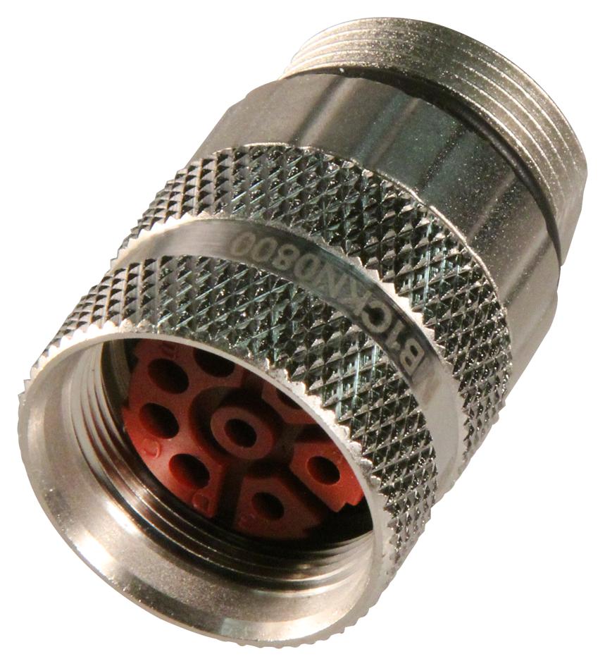 MB1CKN0800 PLUG, M23-B, 8WAY, SKT AMPHENOL SINE/TUCHEL