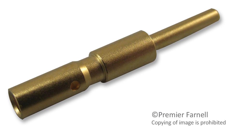 SC000035 CRIMP PIN, MACHINED, 1MM AMPHENOL SINE/TUCHEL