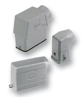 19 20 003 1640 HOOD, SIDE ENTRY, SIZE 3A, METAL HARTING