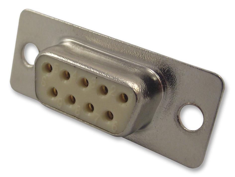 772-E09-203R001 D SUB, SOCKET, IP67, SOLDER, 9WAY NORCOMP