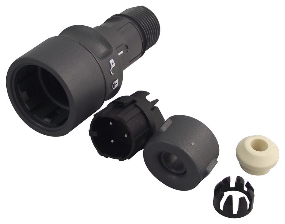 PXP6010/03P/ST/0507 FLEX CONNECTOR, 3 WAY, PIN CONTACTS BULGIN LIMITED