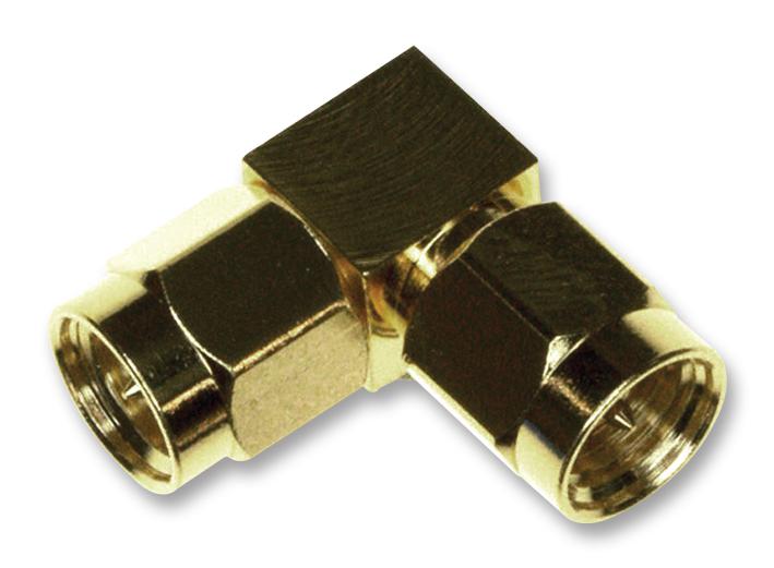 132339 ADAPTOR, SMA PLUG, SMA PLUG, RIGHT ANGLE AMPHENOL CONNEX