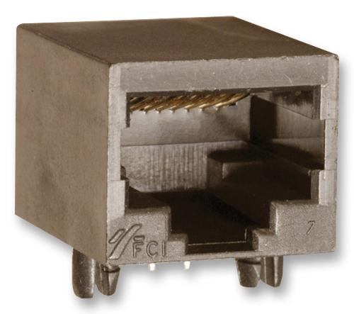 54602-908LF CAT3 RJ45 MODULAR JACK, 8POS, 1 PORT AMPHENOL ICC