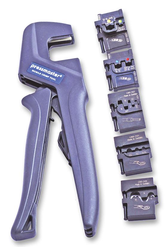 4300-3163 KIT, ELECTRICIANS, 1 TOOL, 5 DIES PRESSMASTER