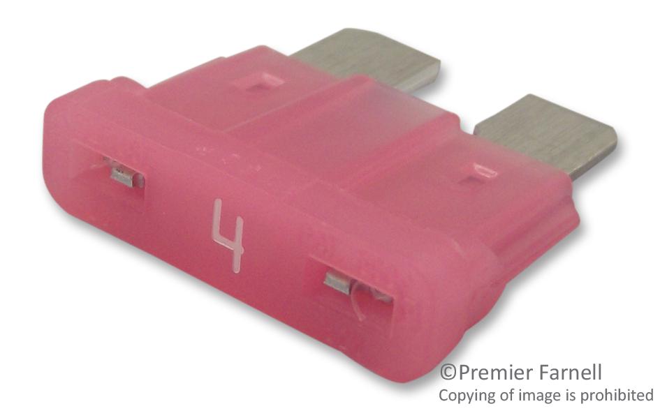 0287004.PXCN FUSE, ATOF, BLADE, 4A LITTELFUSE