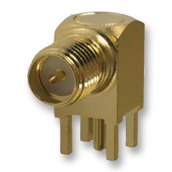132136RP RF COAXIAL, SMA, RIGHT ANGLE JACK, 50OHM AMPHENOL RF