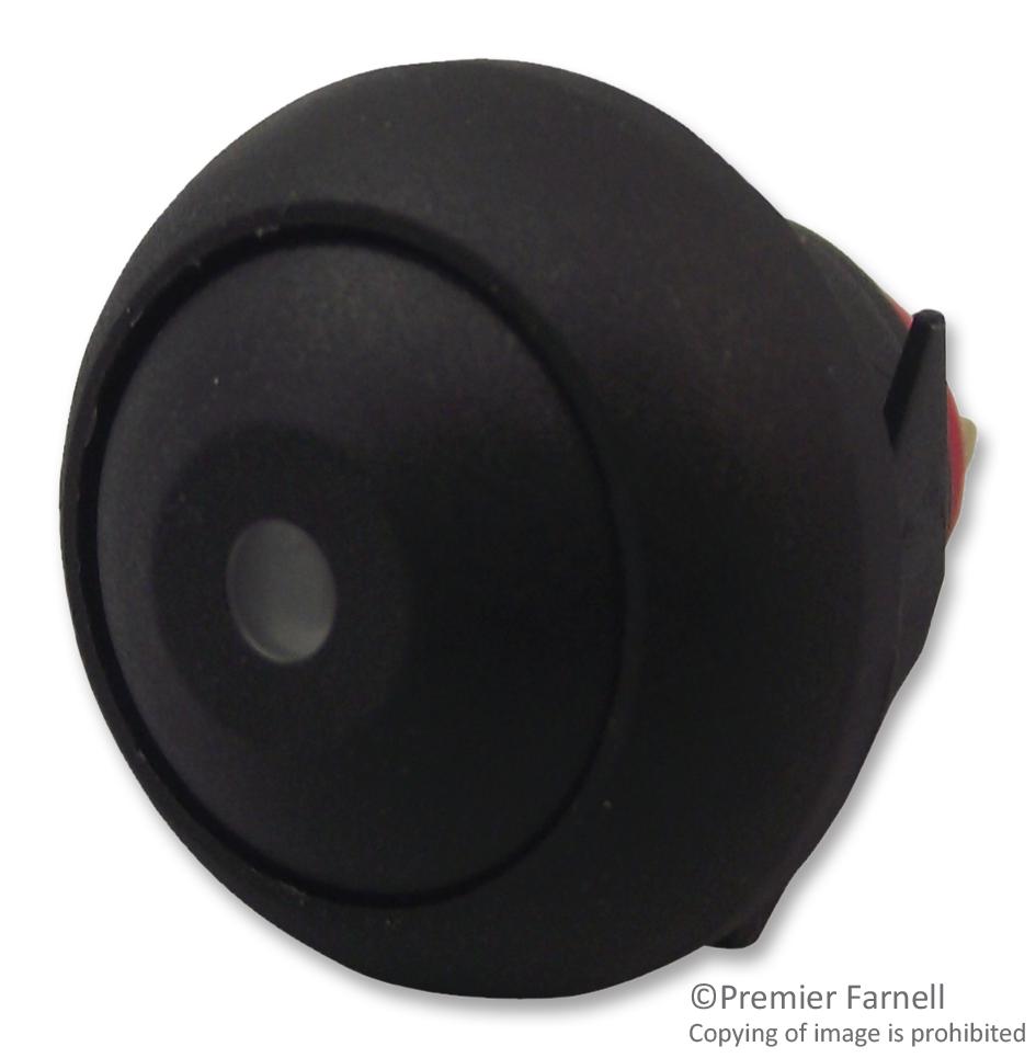 MCPAS6-B1-M1CES2-5L3 SWITCH, ROUND, ILLUM, RED MULTICOMP PRO