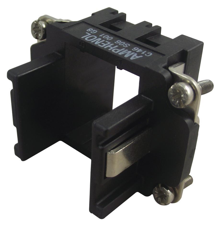 C146 S06 001 G8 FRAME, FEMALE, FOR 2 MODULES AMPHENOL SINE/TUCHEL