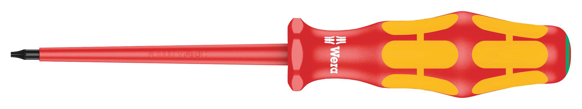 167I 3K TX 5 X 80 MM SCREWDRIVER, VDE, INSULATED, TX5 WERA