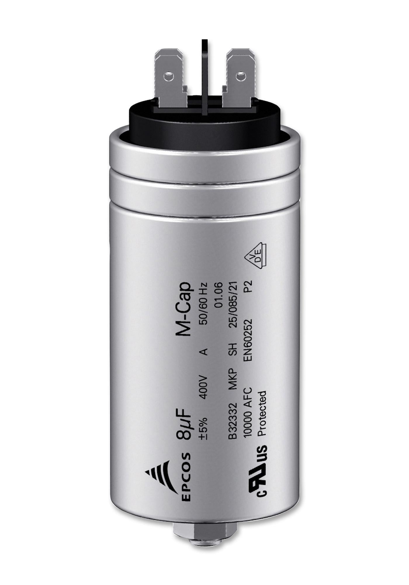 B32332I6306J080 CAP, 30µF, 450VAC, 5%, PP, CAN EPCOS