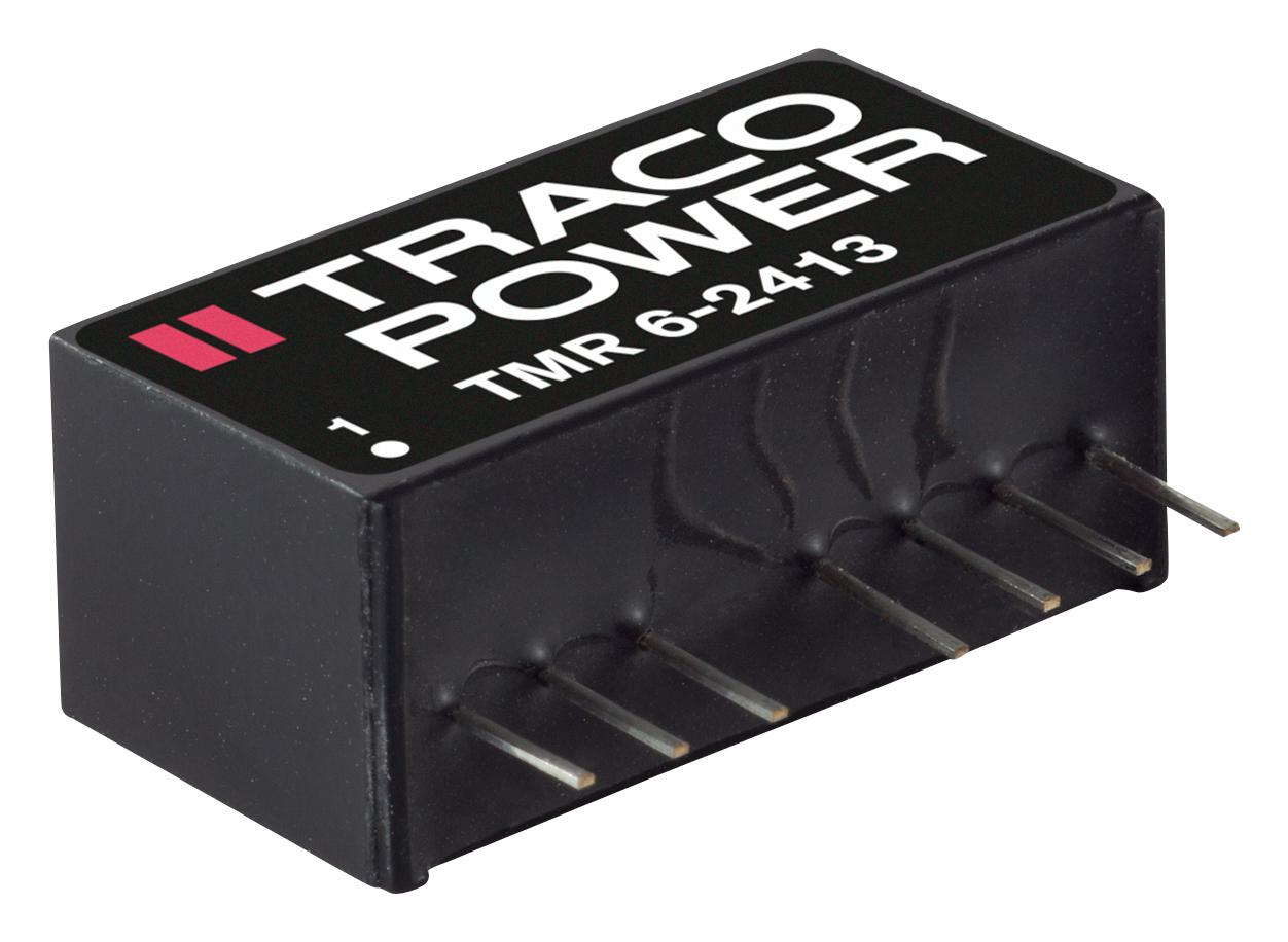 TMR 6-2421 DC/DC CONVERTER, 2 O/P, 0.6A, 5V TRACO POWER