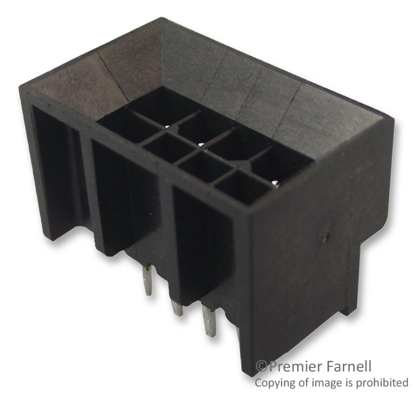 45280-0801 CONNECTOR, HEADER, 8POS, 2ROW, 3MM MOLEX