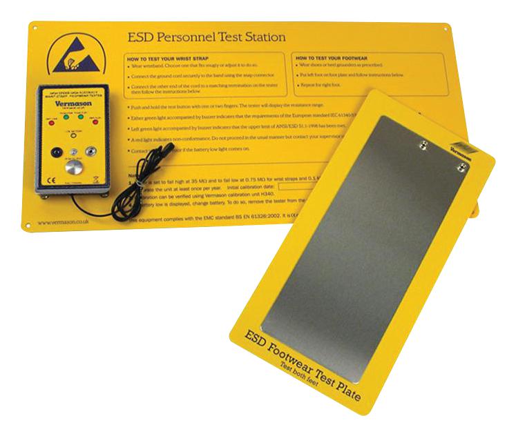 222564 TEST STATION, FOOTWEAR, BATT/AC DESCO EUROPE (FORMERLY VERMASON)