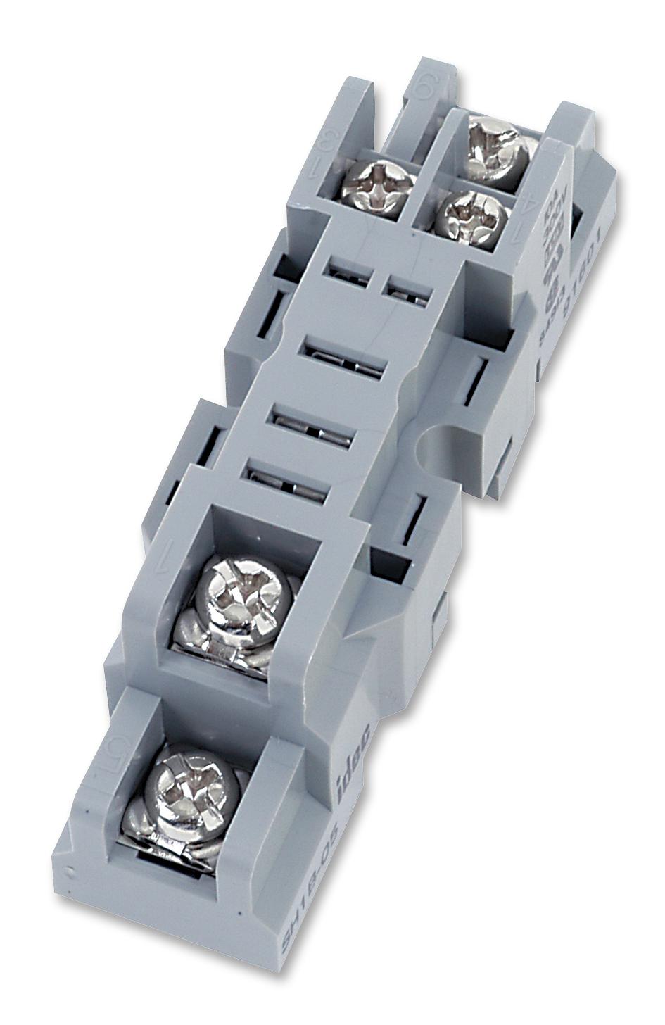 SH1B-05 RELAY SOCKET, 5PIN, 10A, 250V IDEC